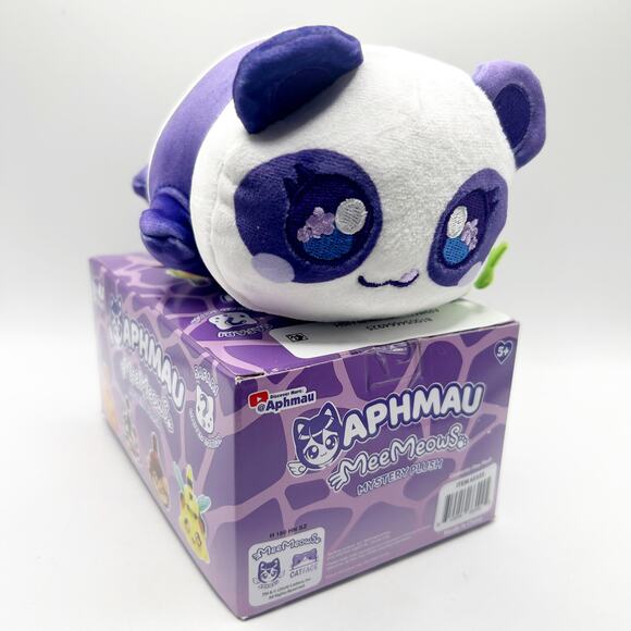 Aphmau MeeMeows Limited Edition Safari Litter PANDA CAT Plush Stuffed Animal - Picture 3 of 6